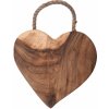 Drevené srdce na zavesenie 19 x 19 cm Drevené srdce na zavesenie 19 x 19 cm