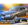 Deflektory na Ford Mondeo sedan/liftback, 4/5-dverová (+zadné), r.v.: 2001 - 2007 Deflektory na Ford Mondeo sedan/liftback, 4/5-dverová (+zadné), r.v.: 2001 - 2007
