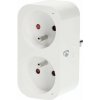 NEDIS Wi-Fi múdra duo zásuvka/ 16A NEDIS Wi-Fi múdra duo zásuvka/ 16A