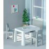 Pepita Dodo Detský stôl + 2ks stoličiek - sivo-biela Pepita Pepita Dodo Detský stôl + 2ks stoličiek - sivo-biela Pepita