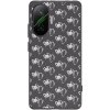 Picasee silikónový čierny obal pre Xiaomi Poco F7 5G - Separ - White On Black Picasee silikónový čierny obal pre Xiaomi Poco F7 5G - Separ - White On Black