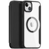 Obal Dux Ducis Skin X Pro MagSafe Book Apple iPhone 16 modrý Obal Dux Ducis Skin X Pro MagSafe Book Apple iPhone 16 modrý