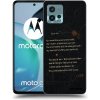 Picasee silikónový čierny obal pre Motorola Moto G72 - POET Picasee silikónový čierny obal pre Motorola Moto G72 - POET