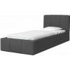 Detská čalúnená posteľ s úložným priestorom Fiona 90x200 - grafit Detská čalúnená posteľ s úložným priestorom Fiona 90x200 - grafit