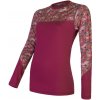 Sensor Dámske tričko s dlhým rukávom Merino Impress lilla
