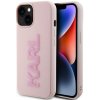 Karl Lagerfeld 3D Rubber Glitter Logo Karl Zadní Kryt pro iPhone 15 Pink Karl Lagerfeld 3D Rubber Glitter Logo Karl Zadní Kryt pro iPhone 15 Pink