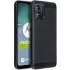Púzdro CARBON CASE pre Motorola Moto E13 - čierne Púzdro CARBON CASE pre Motorola Moto E13 - čierne