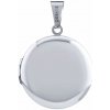 SILVEGO Oceľový medailón kruh otvárací KMM59800 SILVEGO Oceľový medailón kruh otvárací KMM59800