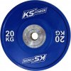 Kubisport CWPRO20 Náhradný Celogumový kotúč s oceľovým stredom 20 kg 50 mm