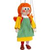 Drevená marioneta Pipi dlhá pančucha, 20 cm Drevená marioneta Pipi dlhá pančucha, 20 cm