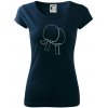 Rakety na stolný tenis jedným ťahom - Dámske tričko Pure - L ( Tmavomodrá (veľmi tmavá - skoro čierna) ) Rakety na stolný tenis jedným ťahom - Dámske tričko Pure - L ( Tmavomodrá (veľmi tmavá - skoro čierna) )