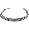 INFINITYSILVER Strieborný pánsky náramok so zirkónmi 2021AC041W21