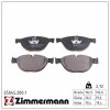 Sada brzdových platničiek kotúčovej brzdy ZIMMERMANN 25045.200.1 25045.200.1