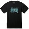 Columbia Zero Rules Short Sleeve Graphic Shirt 1533291008 black fractal peaks