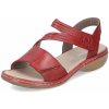 Dámske sandále RIEKER 65964-35 červená S6 42 Dámske sandále RIEKER 65964-35 červená S6 42