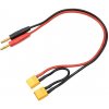 GForce Nabíjecí kabel XT60 sériový 14AWG 30cm (GF-1200-091) GForce Nabíjecí kabel XT60 sériový 14AWG 30cm (GF-1200-091)