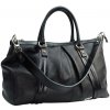 Rialto veľká čierna dámska kožená kabelka s popruhom cez rameno 39x27 cm Rialto veľká čierna dámska kožená kabelka s popruhom cez rameno 39x27 cm