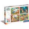 Puzzle 4 w1 super kolor Disney Winnie the Pooh 21514 Puzzle 4 w1 super kolor Disney Winnie the Pooh 21514