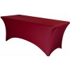 TENTino Elastický poťah na skladací stôl 180-183x76 cm VIAC FARIEB Farba obrusu: VÍNOVÁ / CLARET TENTino Elastický poťah na skladací stôl 180-183x76 cm VIAC FARIEB Farba obrusu: VÍNOVÁ / CLARET