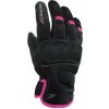 Dámske rukavice na motocykel SEVENTY DEGREES SD-C45 čierno-ružové Veľkosť: S