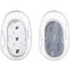 Prestieradlo Sleepee We Care do kočíka, košíka a kolísky veveričky/pierka Prestieradlo Sleepee We Care do kočíka, košíka a kolísky veveričky/pierka