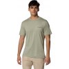 Columbia Pánske tričko supercomfort Kwick Hike™ Back Graphic SS Tee zelené Farba: Safari Heather, Veľkosť: M Columbia Pánske tričko supercomfort Kwick Hike™ Back Graphic SS Tee zelené Farba: Safari Heather, Veľkosť: M