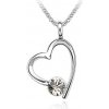 Amparo Miranda® Prívesok Srdce s kryštálom H947 White Amparo Miranda® Prívesok Srdce s kryštálom H947 White