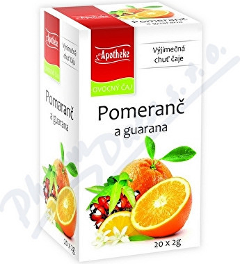 Apotheke čaj SEL POMARANČ GUARANA 20 x 2 g