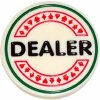 Žetón na poker Dealer Button 6cm Žetón na poker Dealer Button 6cm