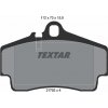Sada brzdových platničiek kotúčovej brzdy (na jednu nápravu) TEXTAR 2179203 2179203 Sada brzdových platničiek kotúčovej brzdy (na jednu nápravu) TEXTAR 2179203 2179203