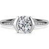 Harmonia | Zásnubný prsteň so stredovým kameňom 1.310ct, biele zlato, s diamantmi 48 Harmonia | Zásnubný prsteň so stredovým kameňom 1.310ct, biele zlato, s diamantmi 48