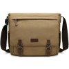 Canvasio plátená crossbody taška Sunborl Hnedá 20L Canvasio plátená crossbody taška Sunborl Hnedá 20L