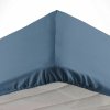 Modrá napínacia plachta z mikrovlákna 90x190 cm Oscar – douceur d'intérieur Modrá napínacia plachta z mikrovlákna 90x190 cm Oscar – douceur d'intérieur