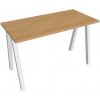 Pracovný stôl UNI A, 120x75,5x60 cm, dub/biela Pracovný stôl UNI A, 120x75,5x60 cm, dub/biela