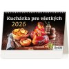 Stolový kalendár riadkový 22,6x13,9 cm - Kuchárka pre všetkých 2026 Stolový kalendár riadkový 22,6x13,9 cm - Kuchárka pre všetkých 2026