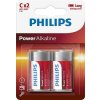 Philips Power Alkaline C 2ks LR14P2B/10 Philips Power Alkaline C 2ks LR14P2B/10