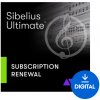 AVID Sibelius Ultimate 1Y Subscription RENEW Digitálny produkt