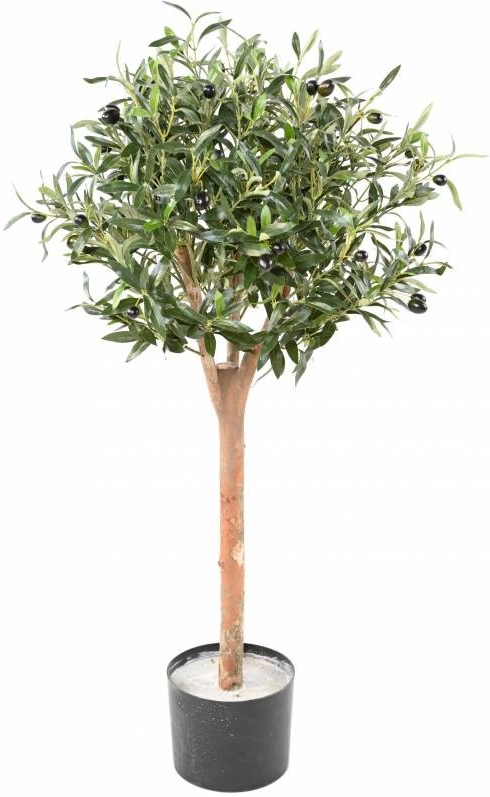 Umelý strom Olivovník prírodný kmeň, 110cm