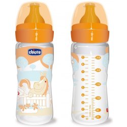Chicco Fľaša ROMANTIC Well-Being bez BPA kaučuk 250ml