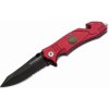 Magnum 01LL470 Fire Fighter Red záchranársky nôž s asistenciou 8,3 cm, červená, hliník Magnum 01LL470 Fire Fighter Red záchranársky nôž s asistenciou 8,3 cm, červená, hliník