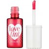 Benefit Lovetint Fiery-Red Tinted Lip & Cheek Stain lesklý tekutý rúž 6 ml