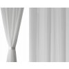 Priehľadný záves s krúžkami 145 cm x 250 cm Priehľadný záves s krúžkami 145 cm x 250 cm