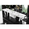 Luxusný rozkladací jedálenský stôl GRANDE MRAMOR /až 412cm/ viac farieb Marble white Luxusný rozkladací jedálenský stôl GRANDE MRAMOR /až 412cm/ viac farieb Marble white