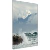 Vertikálny foto obraz fotografie na skle Rozbúrené more 50x100 cm Vertikálny foto obraz fotografie na skle Rozbúrené more 50x100 cm
