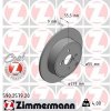 Brzdový kotúč ZIMMERMANN 590.2579.20 Brzdový kotúč ZIMMERMANN 590.2579.20