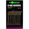 Korda Rovnátka Kickers D Rig Brown XL 10 ks Korda Rovnátka Kickers D Rig Brown XL 10 ks