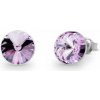 Náušnice fialové Rivoli so Swarovski Elements Sweet Candy Studs K1122SS39V violet 8 mm Náušnice fialové Rivoli so Swarovski Elements Sweet Candy Studs K1122SS39V violet 8 mm