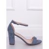 BK Sandále na vysokom podpätku modré 29115_72 modrá 40 BK Sandále na vysokom podpätku modré 29115_72 modrá 40