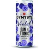 Dynbyl Violet Gin & Tonic 6% 0,25 l (plech) Dynbyl Violet Gin & Tonic 6% 0,25 l (plech)