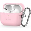 Tech-Protect Silicone Hook puzdro na Apple AirPods Pro 1 / 2, ružové Tech-Protect Silicone Hook puzdro na Apple AirPods Pro 1 / 2, ružové